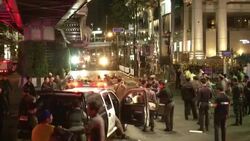 Bangkok Bombing at Erawan Shrine Stock Footage