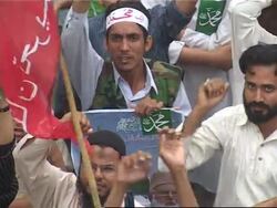 Over 25,000 rally in largest protest so far against anti-Quran film News Clip