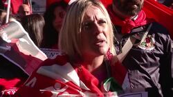 Workers stage mass protest against government's labour reform package Instructional Video