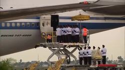 Body of ex-king returns home to Cambodia News Clip