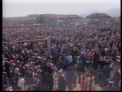 ALBANIA: SAVING SCHEMES PROTESTERS CLASH WITH POLICE UPDATE News Clip