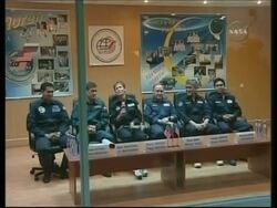 US and Malaysian astronauts comment ahead of Soyuz launch Instructional Video