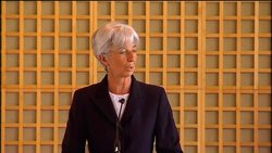 Lagarde to stand for IMF leadership, Chile, Belgium reax News Clip