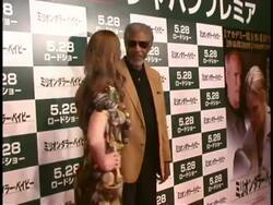 'Million Dollar Baby' Press Conference and Premiere Stock Footage