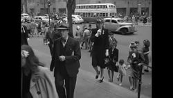 New Yorkers note the passing of President Franklin D Roosevelt News Clip