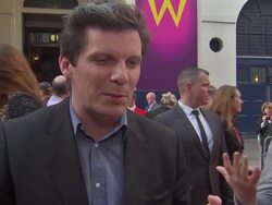 Nigel Harman interviewed at 'Charlie' first night News Clip