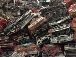 MS Cars mountain in fix sequence / Tacoma, Washington, United States Stock Footage