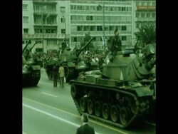 UPITN 27 3 79 GREEK INDEPENDENCE DAY MILITARY PARADE News Clip