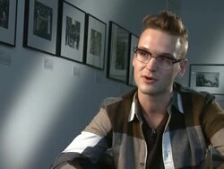 Preston Interview Stock Footage