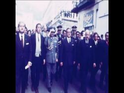 SYND 31 8 71 PRESIDENT ALLENDE VISITS BOGATA AND PRESIDENT BERRERO News Clip