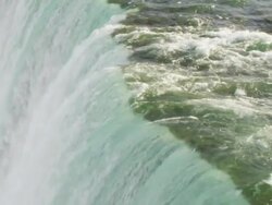 Niagara Falls from Aerial Drone Stock Footage