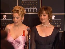 1995 Screen Actors Guild SAG Awards Stock Footage