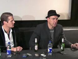 Celebrity Big Brother Winner's Press Conference Stock Footage