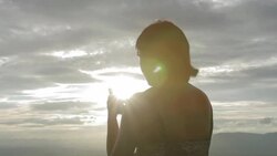 communication from remote area Stock Footage