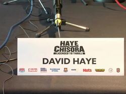 ATMOSPHERE: David Haye vs Dereck Chisora: Press Conference on July 11, 2012 in London, England (Footage by WireImage Video/Getty Images) Stock Footage