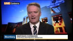 Australian Finance Minister on Iron Ore Prices, Trade News Clip