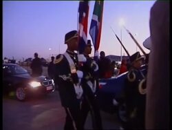 British PM Tony Blair arrives in South Africa on farewell tour Instructional Video