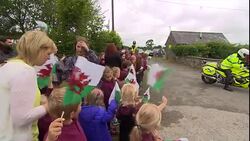 Prince Charles Tours the Strata Florida Abbey News Clip