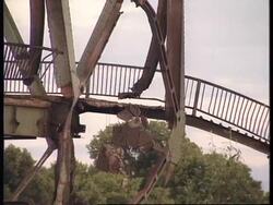 CROATIA: KEY BRIDGE IS DAMAGED News Clip