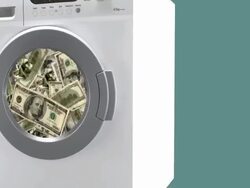 money laundry Stock Footage