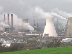 Grangemouth Refinery Stock Shots News Clip