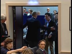 NATO says it cannot conduct usual rels with Russia ADDS Rice briefing Instructional Video