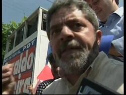 BRAZIL: OPPOSITION CANDIDATE LULA DA SILVER STEPS UP CAMPAIGN News Clip