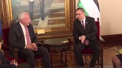 VOICED : Venezuela expresa apoyo a canciller palestino sobre Jerusalen News Clip