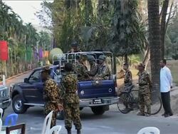 Mutiny ends after tanks enter and take positions in capital News Clip