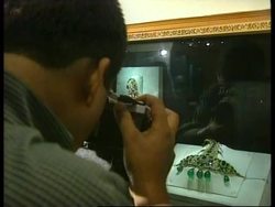 Collection of imperial jewellery on public display for first time. News Clip