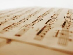 Sheet Music HD1080, NTSC, PAL Stock Footage