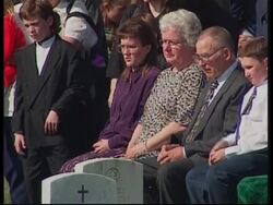 Funeral for first US military victim of war on terrorism News Clip