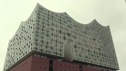 CLEAN : Dazzling German concert hall takes its bow News Clip