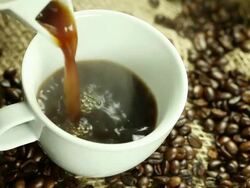 Cup of coffee Stock Footage