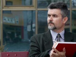 Taking notes Stock Footage