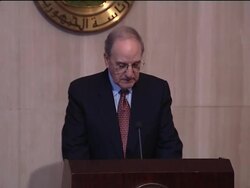 WRAP US Mideast envoy meets Mubarak, presser; Solana ADDS Blair News Clip