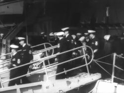 Attack Carrier USS Coral Sea Returns From Vietnam Stock Footage