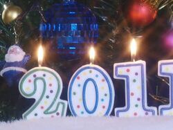 new year 2011 Stock Footage
