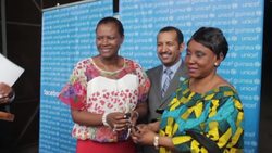 UNICEF donates motorbikes to help Guinea fight Ebola outbreak News Clip