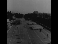 SYND 26 8 64 BUCHAREST TWENTIETH LIBERATION ANNIVERSARY News Clip