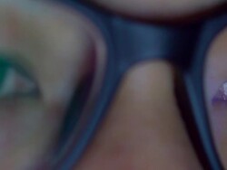 Businesswoman watching trend of Information global Stock Footage