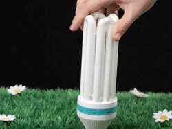 Energy saving bulb Stock Footage