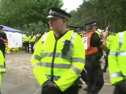 Fracking Site Protests continue News Clip