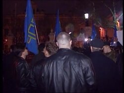 RUSSIA/USA/ITALY: KOSOVO CRISIS: PROTESTS AGAINST NATO ATTACKS News Clip