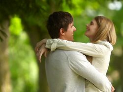 Young romance Stock Footage