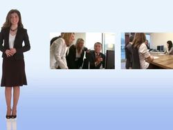 HD MONTAGE: Business Presentation Stock Footage