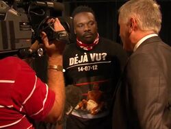David Haye vs Dereck Chisora: Press Conference Stock Footage