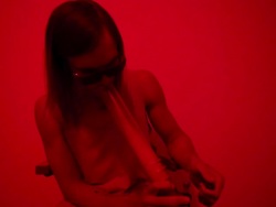 Addict smokes marijuana Stock Footage