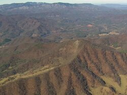 WS AERIAL View of Great Smoky Mountain National Park / North Carolina, United States Stock Footage