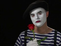 Mime Heartbreak 5 Stock Footage